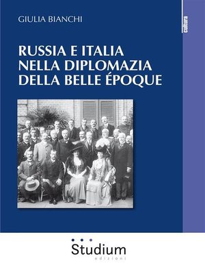 cover image of Russia e Italia nella diplomazia della belle époque